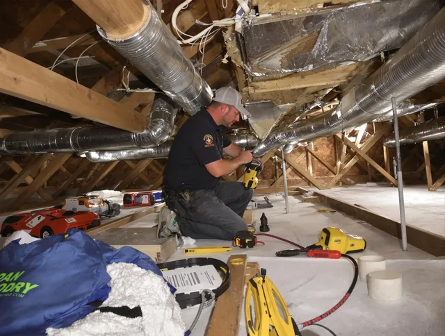 Professional air duct repair by Norwell Air Duct Cleaning in Norwell