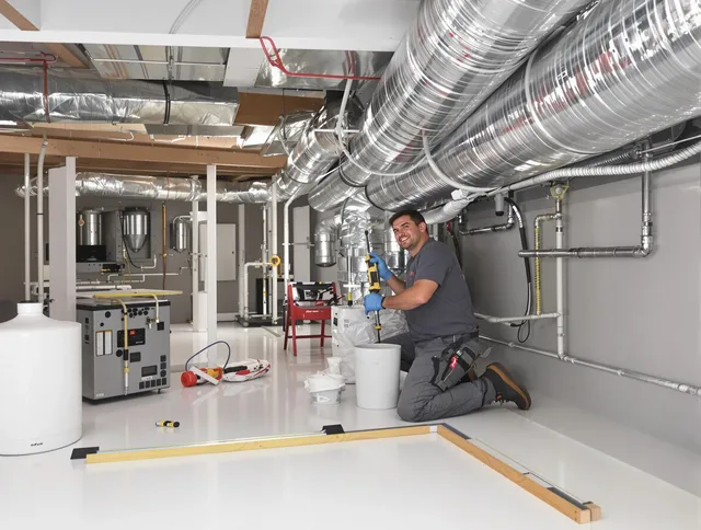 Professional duct sealing service by Norwell Air Duct Cleaning in Norwell