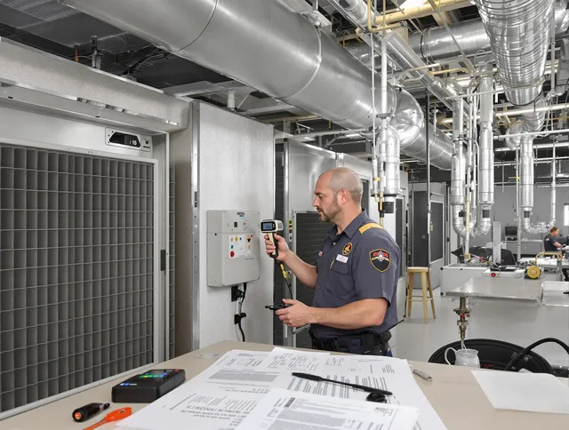 Professional filter system inspection by Norwell Air Duct Cleaning in Norwell
