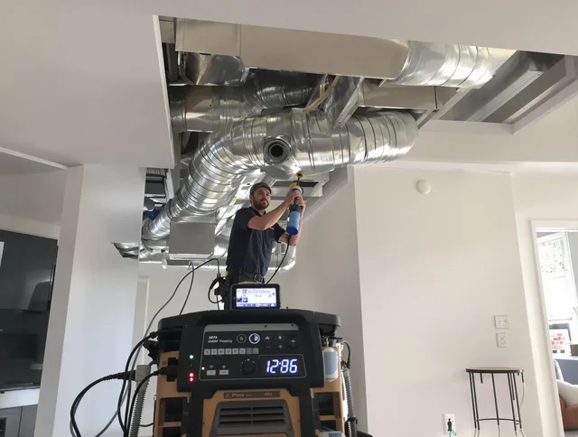 Advanced pure air duct cleaning by Norwell Air Duct Cleaning in Norwell